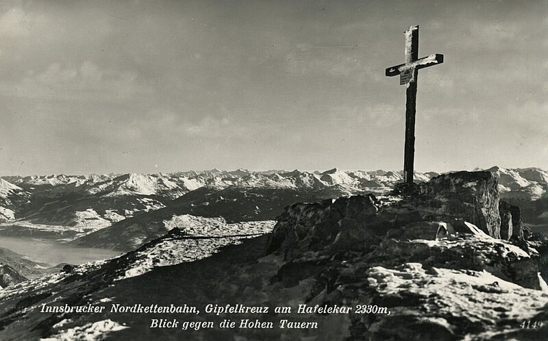 Gipfelkreuz am Hafelkar